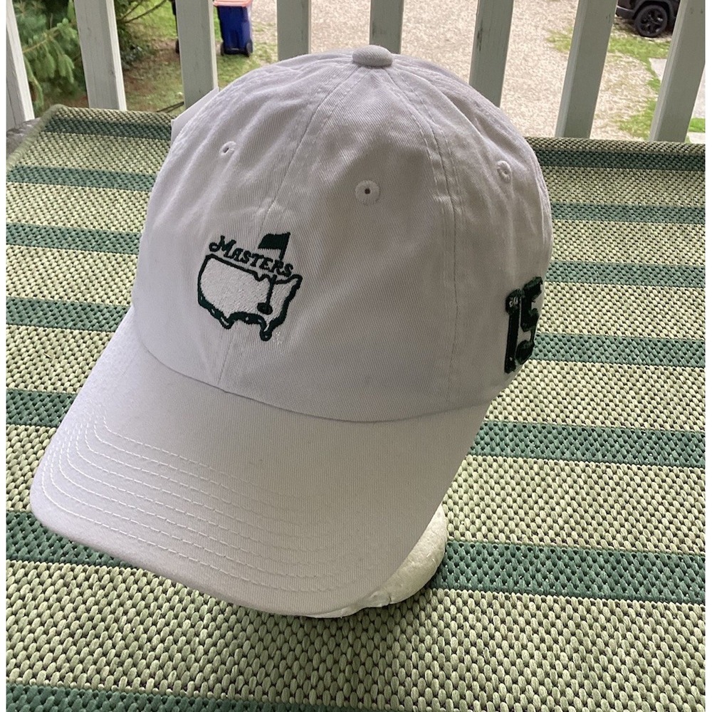 Masters Tournament Augusta National American Needle White Golf Hat Cap